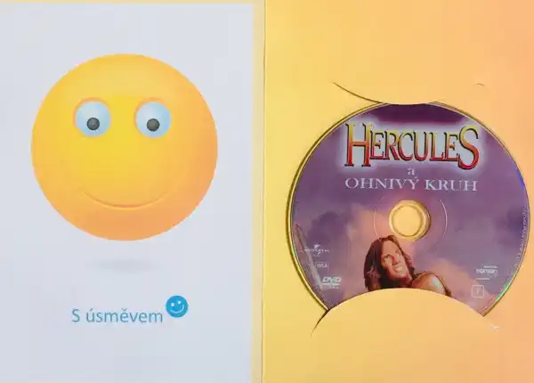 Hercules a ohnivý kruh - DVD /dárkový obal/