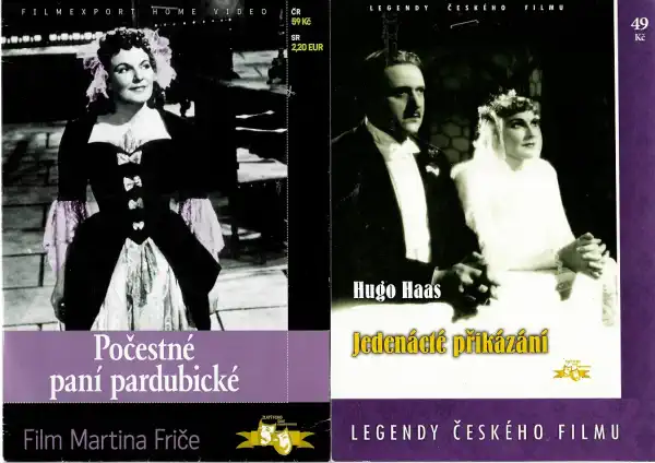 Nedělní filmy pro pamětníky 16. - Jiřina Štěpničková - 2 DVD pošetka