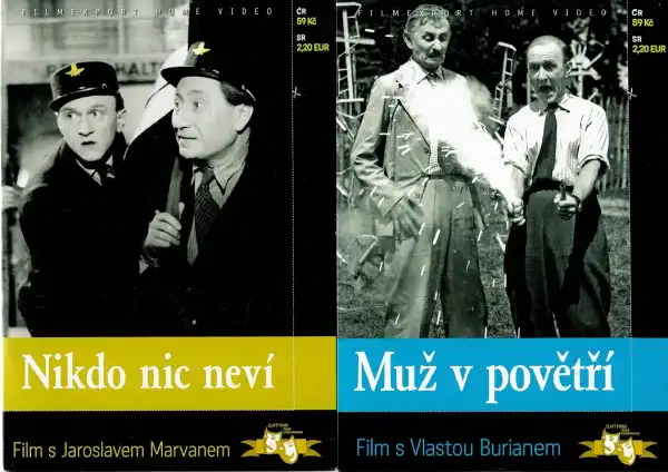 Nedělní filmy pro pamětníky 21. - František Filipovský - 2 DVD pošetka
