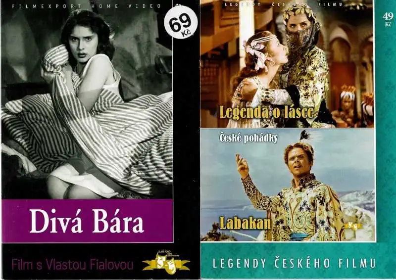Nedělní filmy pro pamětníky 27: Vlasta Fialová - 2x DVD