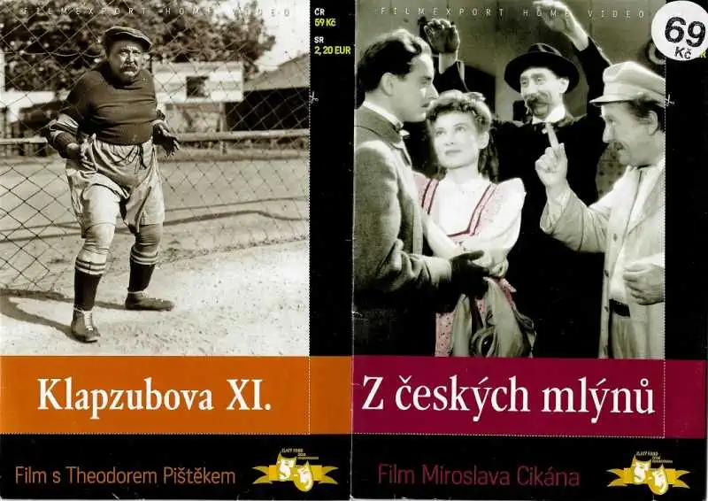 Nedělní filmy pro pamětníky 30: Theodor Pištěk - 2x DVD