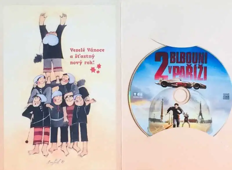 2 blbouni v Paříži - DVD /dárkový obal/