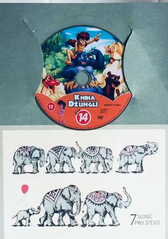 Kniha džunglí 14 - DVD /dárkový obal/
