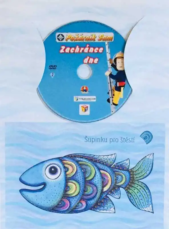 Požárník Sam - Zachránce dne - DVD /dárkový obal/