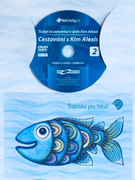 Cestování s Kim Alexis - Anglie a Londýn / Kalifornie - DVD /dárkový obal/