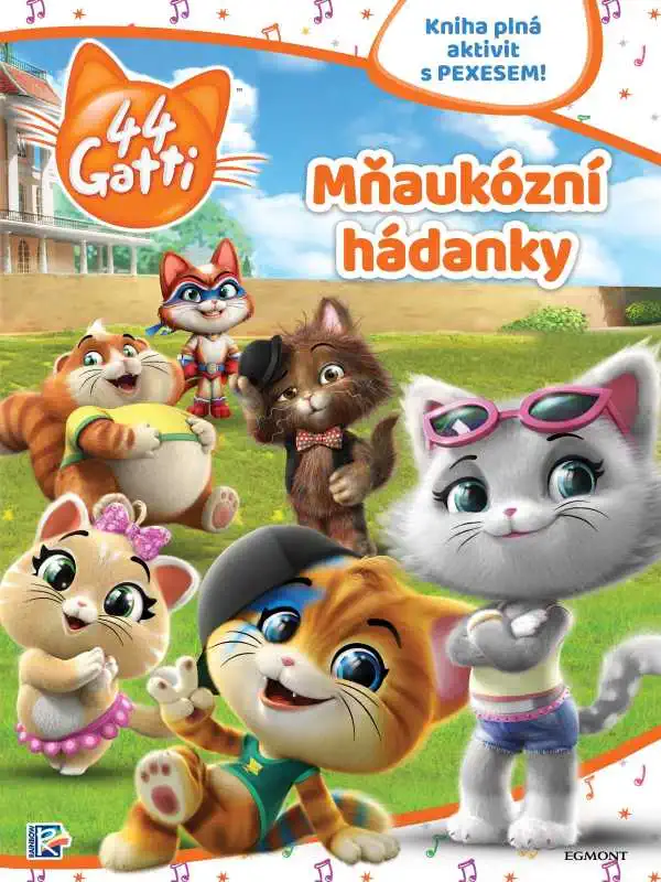 44 koček - Mňaukózní hádanky - kolektiv autorů