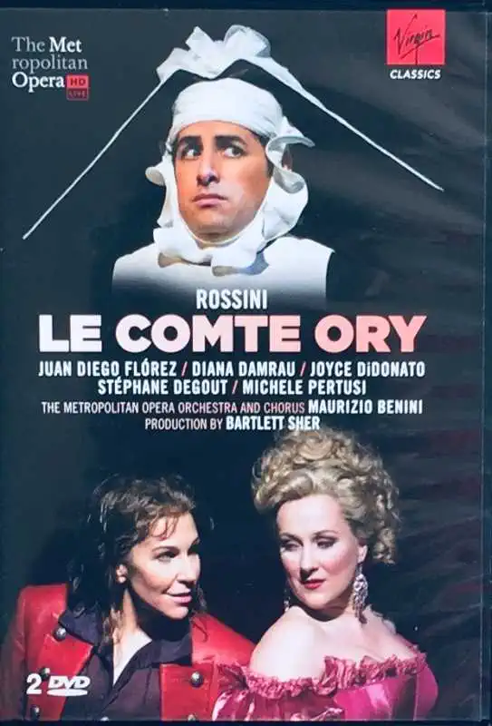 Le Comte Ory - Rosini - DVD /plast/