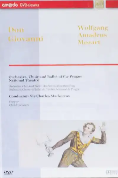 Don Giovanni - Wolfgang Amadeus Mozart - DVD /plast/