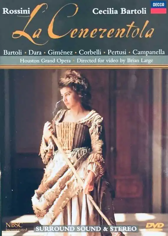 La Cenerentola - Rosini - Cecilia Bartoli - DVD /plast/bazarové zboží/