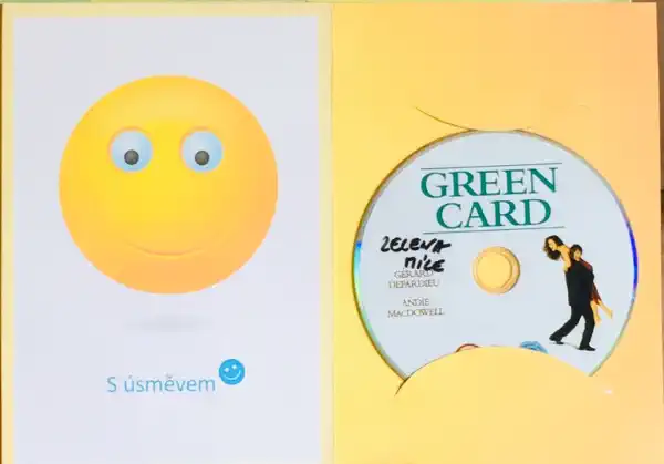 Green Card / Zelená karta - DVD /dárkový obal/bazarové zboží/