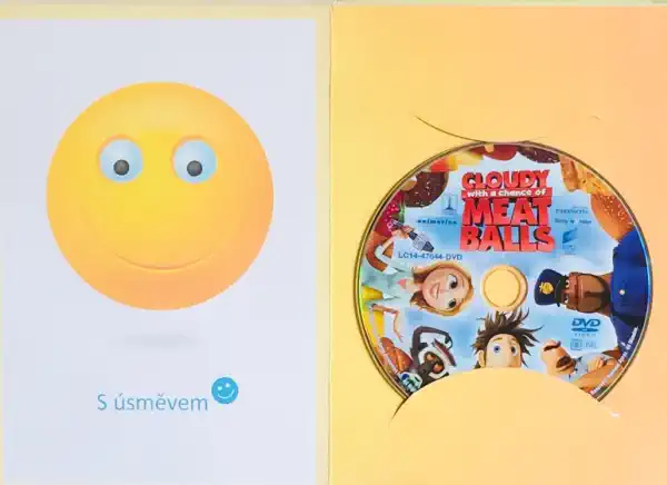 Cloudy with a Chance of Meatballs / Zataženo, občas trakaře - DVD /dárkový obal/