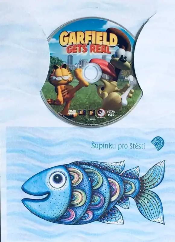 Garfield gets real / Garfield šokuje - DVD /dárkový obal/