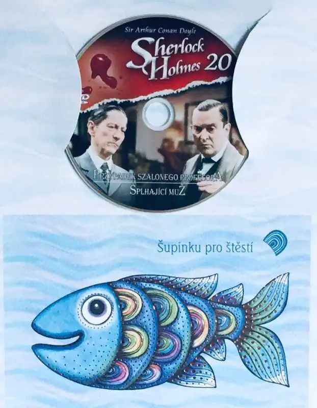 Sherlock Holmes 20 - Šplhající muž - DVD /dárkový obal/