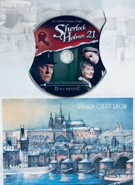 Sherlock Holmes 21 - Dům u tří štítů - DVD /dárkový obal/
