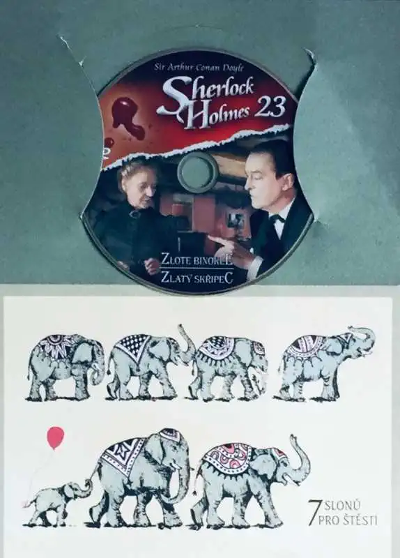 Sherlock Holmes 23 - Zlatý skřipec - DVD /dárkový obal/