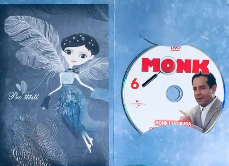 Můj přítel Monk 6 - Pan Monk a ta druhá - DVD /dárkový obal/