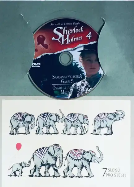 Sherlock Holmes 4 - Garbus / Osamělá cyklistka - DVD /dárkový obal/