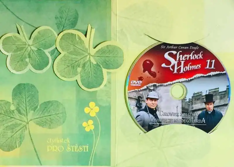 Sherlock Holmes 11 - Ohyzdný žebrák / Škola v Priory - DVD /dárkový obal/