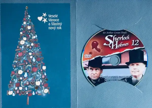 Sherlock Holmes 12 - Šest Napoleonů / Stříbrný lysáček - DVD /dárkový obal/