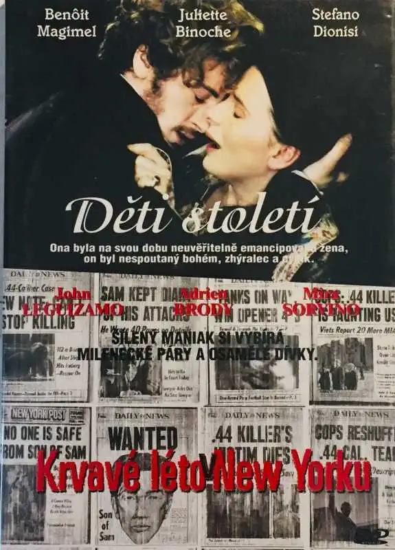 Krvavé léto v New Yorku / Děti století - 2xDVD /slim/bazarové zboží/