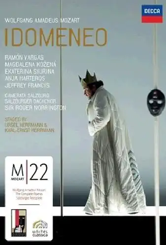 Wolfgang Amadeus Mozart - Idomeneo - 2xDVD /plast/