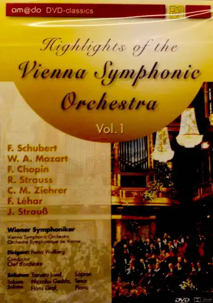Highlights of the Vienna Symphonic Orchestra - Vol. 1 - DVD /plast/