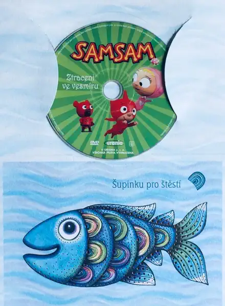 Samsam - Ztraceni ve vesmíru - DVD /dárkový obal/
