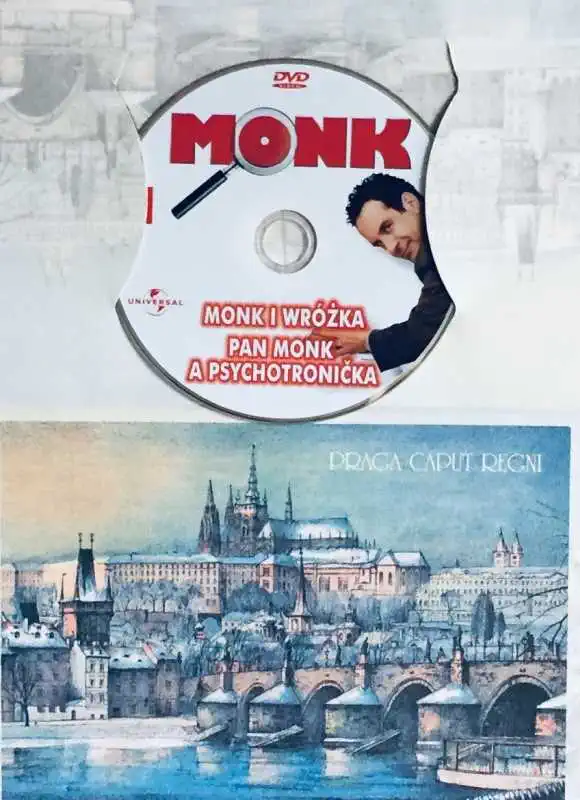 Můj přítel Monk 1 - Pan Monk a psychotronička - DVD /dárkový obal/