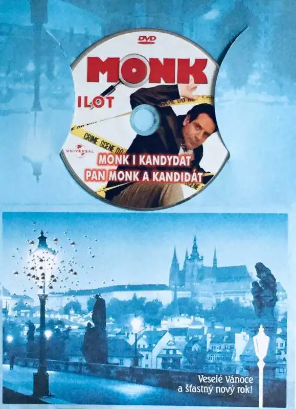 Můj přítel Monk - Pan Monk a kandidát - DVD /dárkový obal/