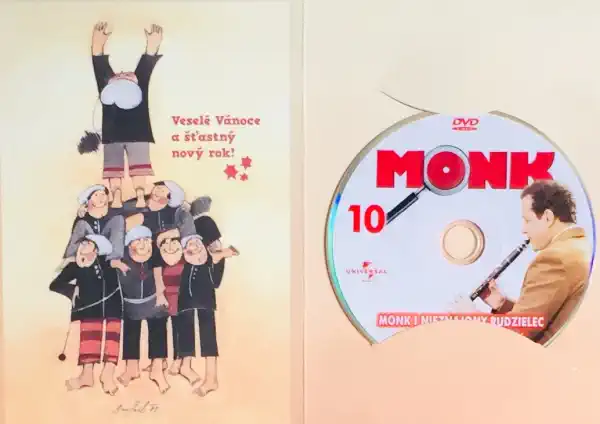 Můj přítel Monk 10 - Pan Monk a rusovlasý cizinec - DVD /dárkový obal/