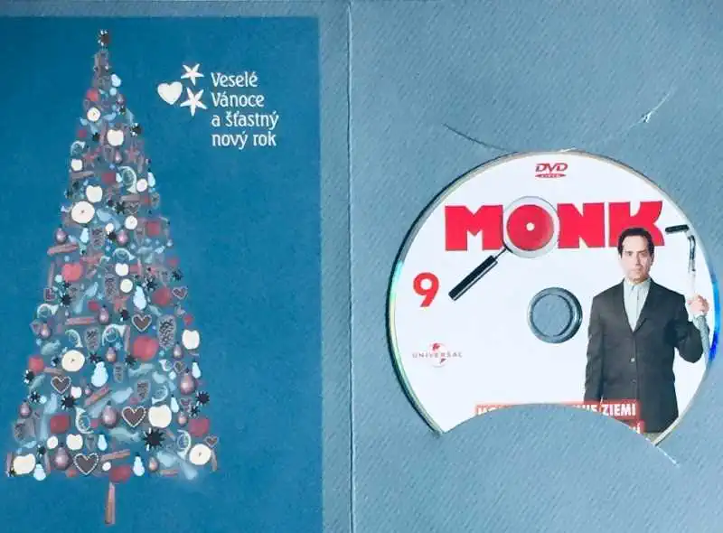 Můj přítel Monk 9 - Pan Monk a zemětřesení - DVD /dárkový obal/