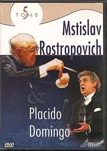 Mstislav Rostropovich & Placido Domingo - DVD /plast/