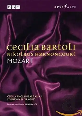 Cecilia Bartoli Nikolaus Harnoncourt - Mozart - DVD /plast/