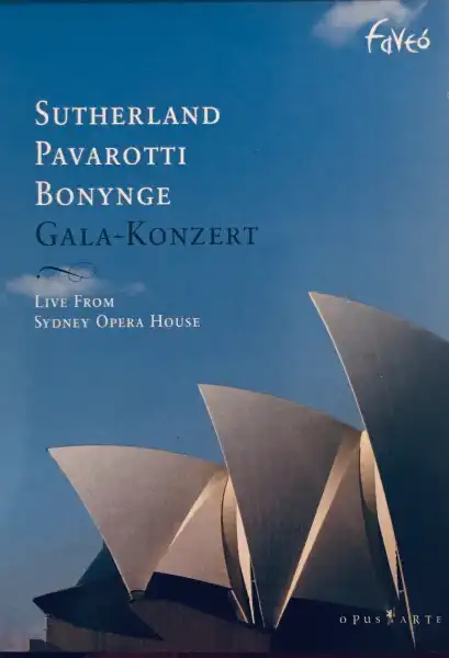 Sutherland Pavarotti Bonynge - Gala-Konzert - DVD /plast v šubru/