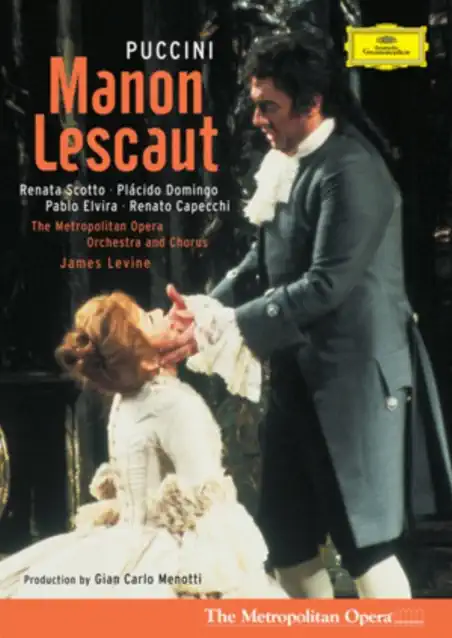 Giacomo Puccini - Monon Lescaut - DVD /plast/