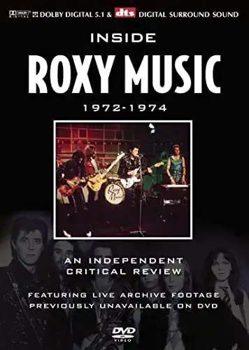 Roxy Music - 1972-1974 - An Indipendent Critical Review - DVD /plast/