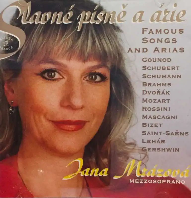Jana Mrázová - Slavné písně a árie - CD /plast/