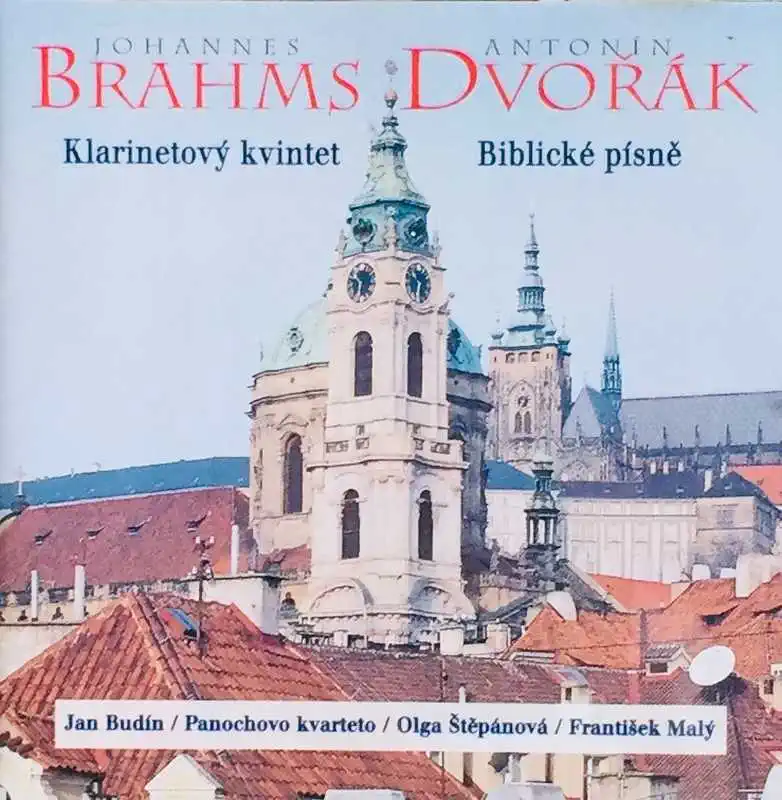Johannes Brahms - Klarinetový kvintet / Antonín Dvořák - Biblické písně - CD /plast/
