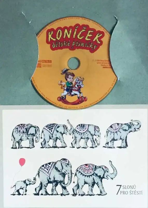 Koníček - dětské písničky - CD /dárkový obal/
