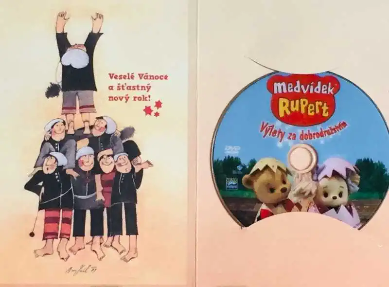 Medvídek Rupert - Výlety za dobrodružstvím - DVD /dárkový obal/