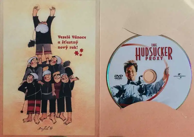 The Hudsucker Proxy / Záskok - DVD /dárkový obal/