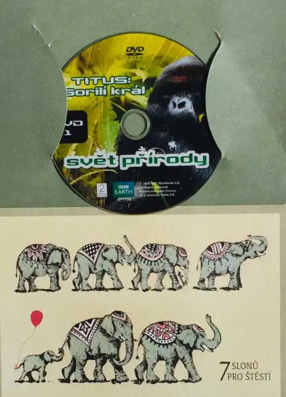 Svět přírody - Titus: Gorilí král - DVD /dárkový obal/