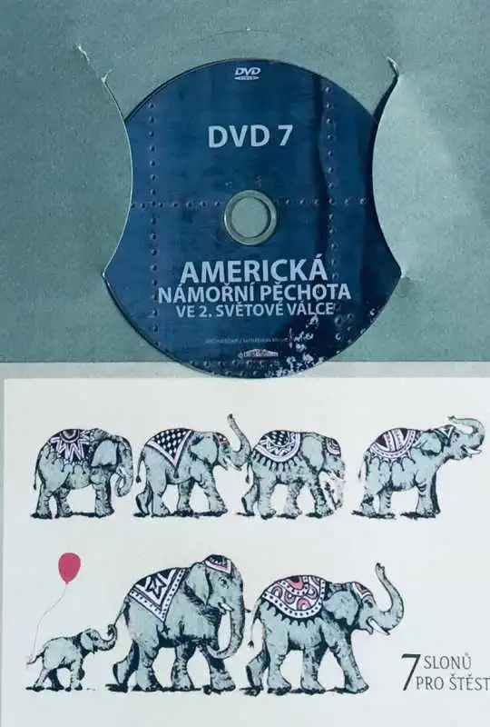 Americká námořní pěchota ve 2. světové válce 7 - DVD /dárkový obal/