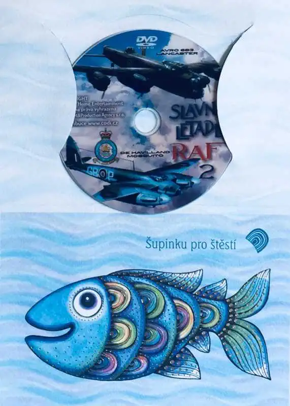 Slavná letadla RAF 2 - DVD /dárkový obal/