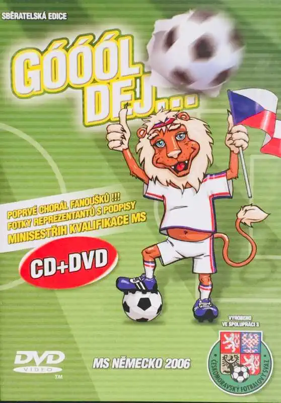 Góóól dej... - MS Německo 2006 - DVD+CD /plast/