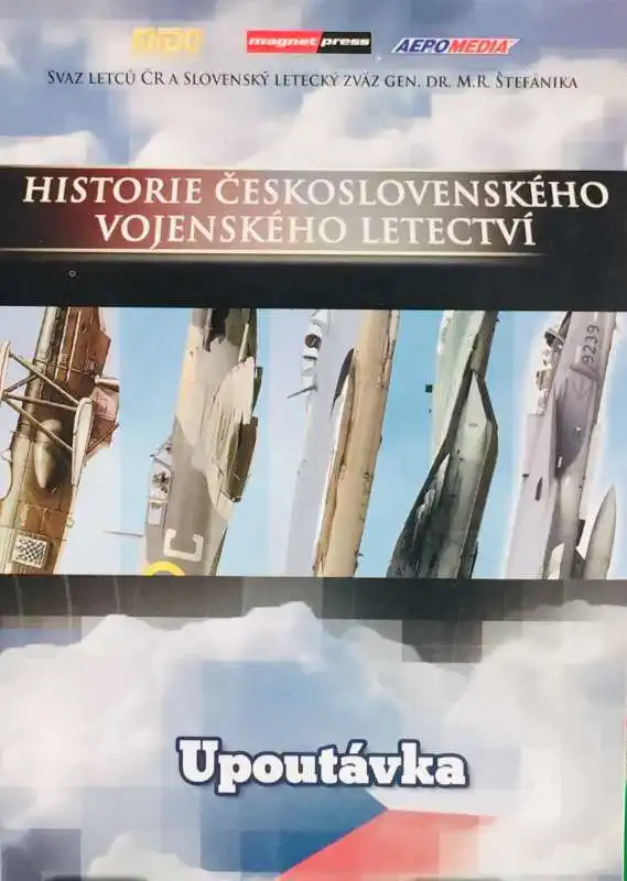Historie československého vojenského letectví : Upoutávka- DVD /pošetka/