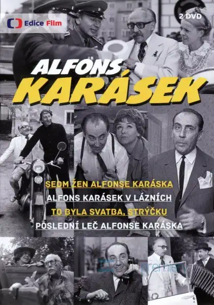 Alfons Karásek - 2xDVD /plast/bazarové zboží/
