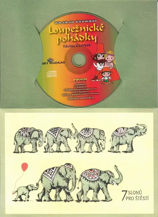 Hajaja vypráví - Loupežnické pohádky ( dárkový papír obal ) CD