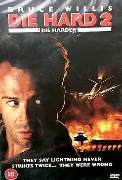 Die Hard 2 / Smrtonosná past 2 - v originálním znění s CZ titulky - DVD /plast/bazarové zboží/