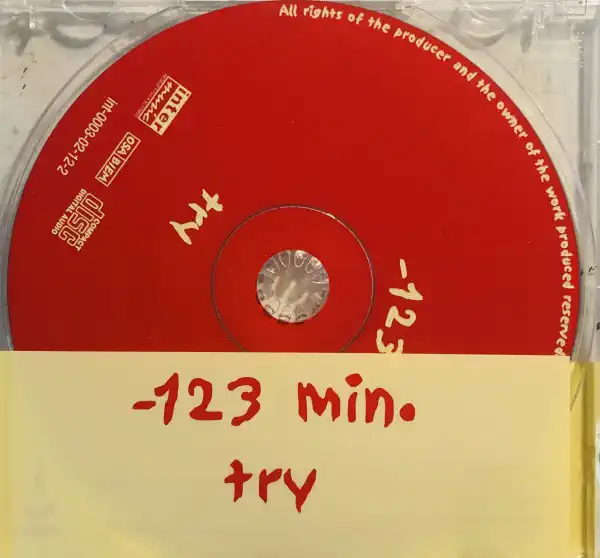-123 min. - Try - CD /plast/